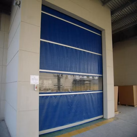 Industrial Electrical PVC High Speed Roller Shutter Fast Quick Door (HF